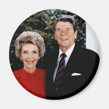 1985 Ronald and Nancy Reagan Magnet