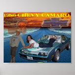 1986 camaro posters