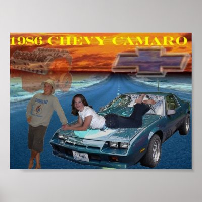 1986 camaro poster by iboush
