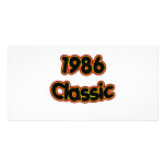 1986 Classic Photo Card