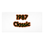 1987 Classic Photo Greeting Card
