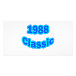 1988 Classic Blue Customized Photo Card