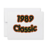 1989 Classic Announcements
