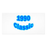 1990 Classic Blue Photo Card