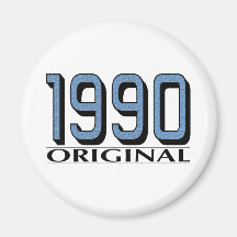 1990 Original Fridge Magnet