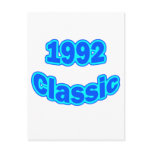 1992 Classic Blue Postcard