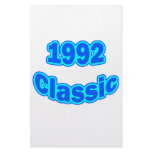1992 Classic Blue Personalized Stationery