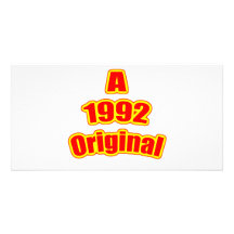 1992 Original Red Picture Card