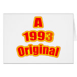 1993 Original Red Cards