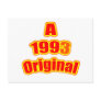 1993 Original Red Post Card