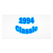 1994 Classic Blue Custom Photo Card