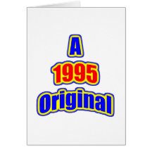 1995 Original Bl Red Greeting Cards