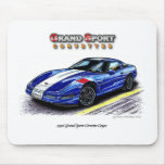 1996 Grand Sport Corvette Coupe Mousepad