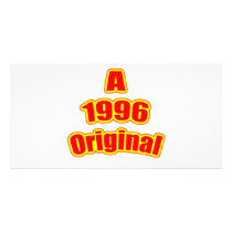 1996 Original Red Picture Card