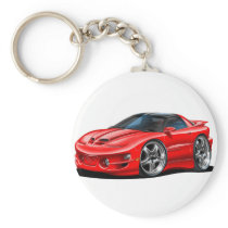1998-02 Trans Am Red Car Keychains