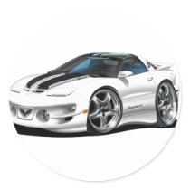 1998-02 Trans Am White Firehawk Stickers