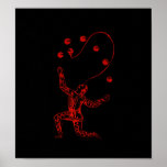 $19.95 The Juggler ~ Print Poster