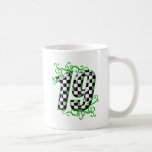 19 auto racing number coffee mugs
