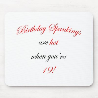 19 Birthday Spanking by oddballbirthdays9