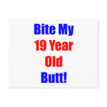 19 Bite My Butt