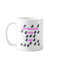 19 Cat Heads Old Mug