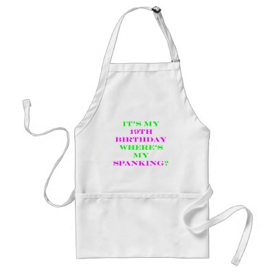 19 My Spanking Apron by oddballbirthdays16