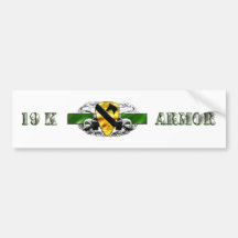 19K 1st Cavalry Division Bumper Sticker