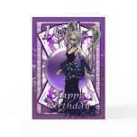 19th birthday card, happy 19th Gothic Doll Bday