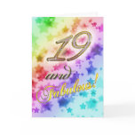 19th birthday for someone Fabulous Card