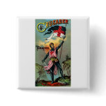 19th C. Crusader Tobacco Poster Pinback Buttons