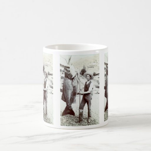 19th C. Fisherman and Goliath Grouper, 19th C. ... Coffee Mugs