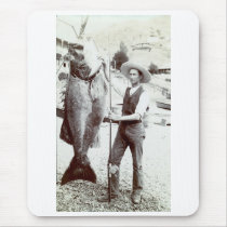 19th C. Fisherman and Goliath Grouper