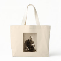 19th C. Gent reading a letter Bag