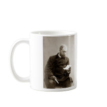 19th C. Gent reading a letter Mugs