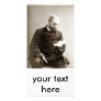 19th C. Gent reading a letter Picture Card