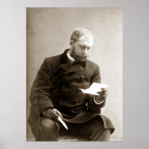 19th C. Gent reading a letter Posters