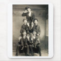 19th C. Human Pyramid mousepads