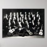 19th C Mens Musical Group Print