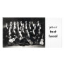 19th C Mens Musical Group, your text here! Photo Card Template