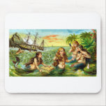 19th C. Mermaids Mouse Pads