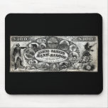 19th C New York Saloon Bank Note Mouse Pads