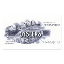 19th C. Oysters, blue