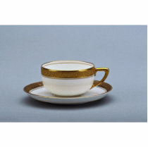 19th century coffee cup and saucer, Rosenthal, Ger Photo Cut Out