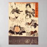 19th Century Japanese Graffiti posters
