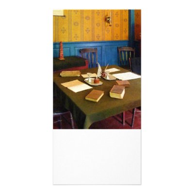 19th Century Lawyer's Office Picture Card by SusanSavad