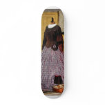 19th Century Plaid Dress skateboards