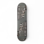 19th century silver cutlery, Warsaw, Poland skateboards