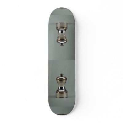 19th century silver pepper box, Paris, France Skate Board by inspirelove