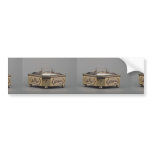 19th century silver sugar bowl, Warsaw, Poland bumper stickers