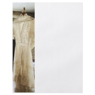 19th Century Wedding Dress Full Color Flyer by SusanSavad